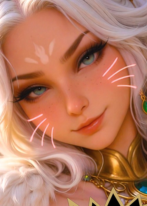Ajani Resolute TCG proxy card