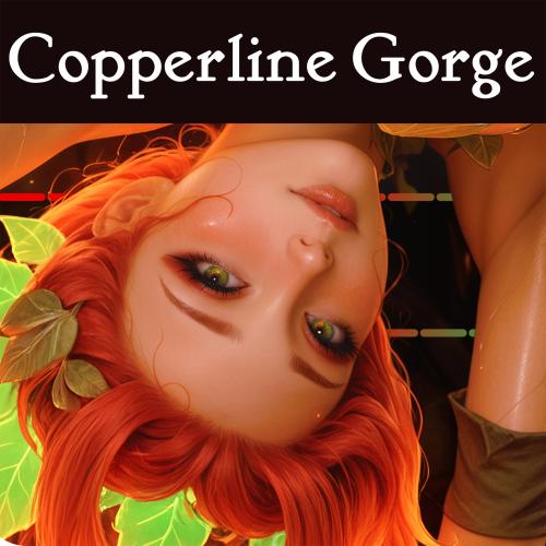 Copperline Gorge MTG proxy card