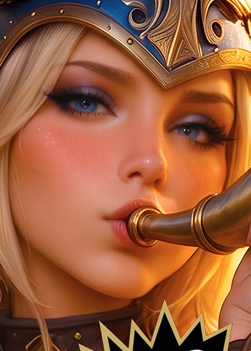 Horn of Valhalla TCG proxy card