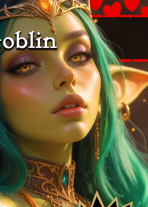 The Great Goblin TCG proxy card