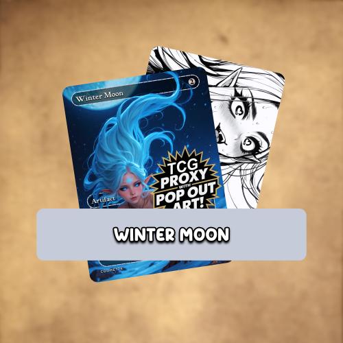 Winter Moon MTG proxy card